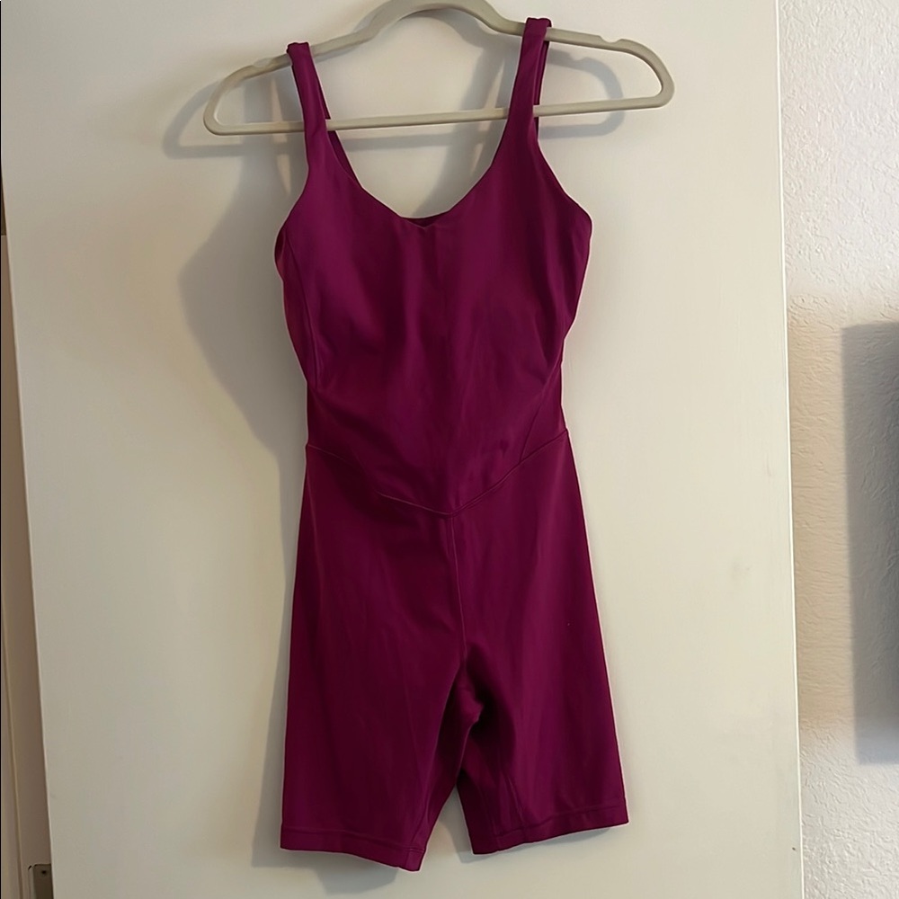 Lululemon Athletica Purple Jumpsuit